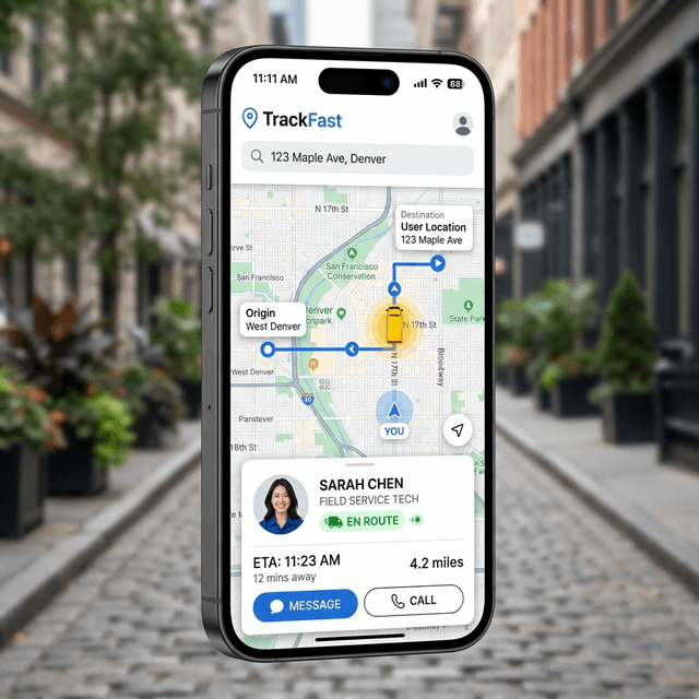 Customer Tracking Mobile